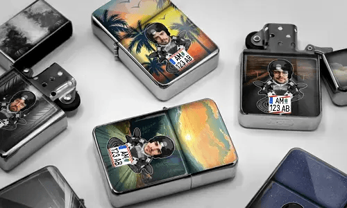 gallery-personalised-lighter-with-motorcyclist-1